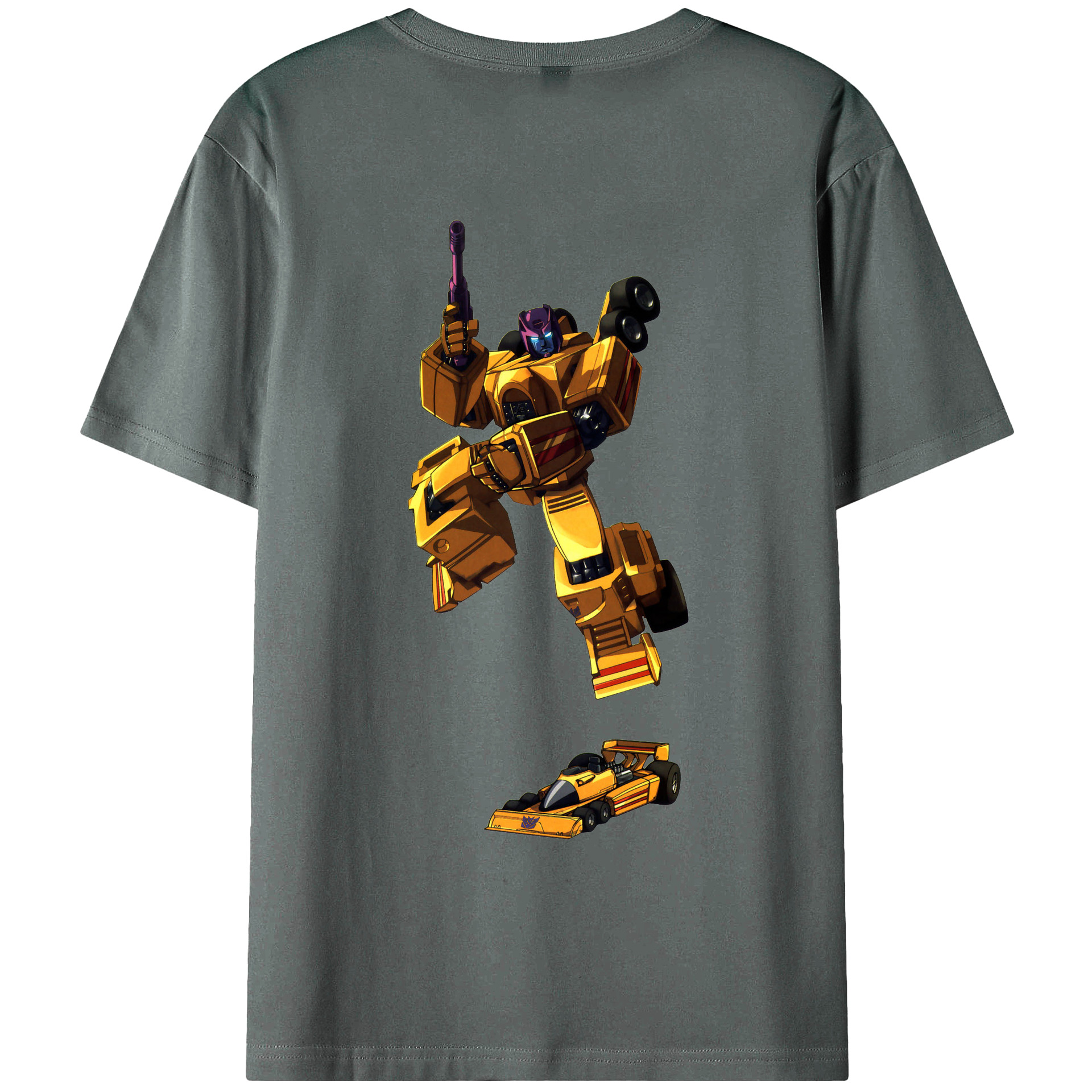 （画像用）  綿100％ メンズ半袖Tシャツ（バックプリント） 通気性